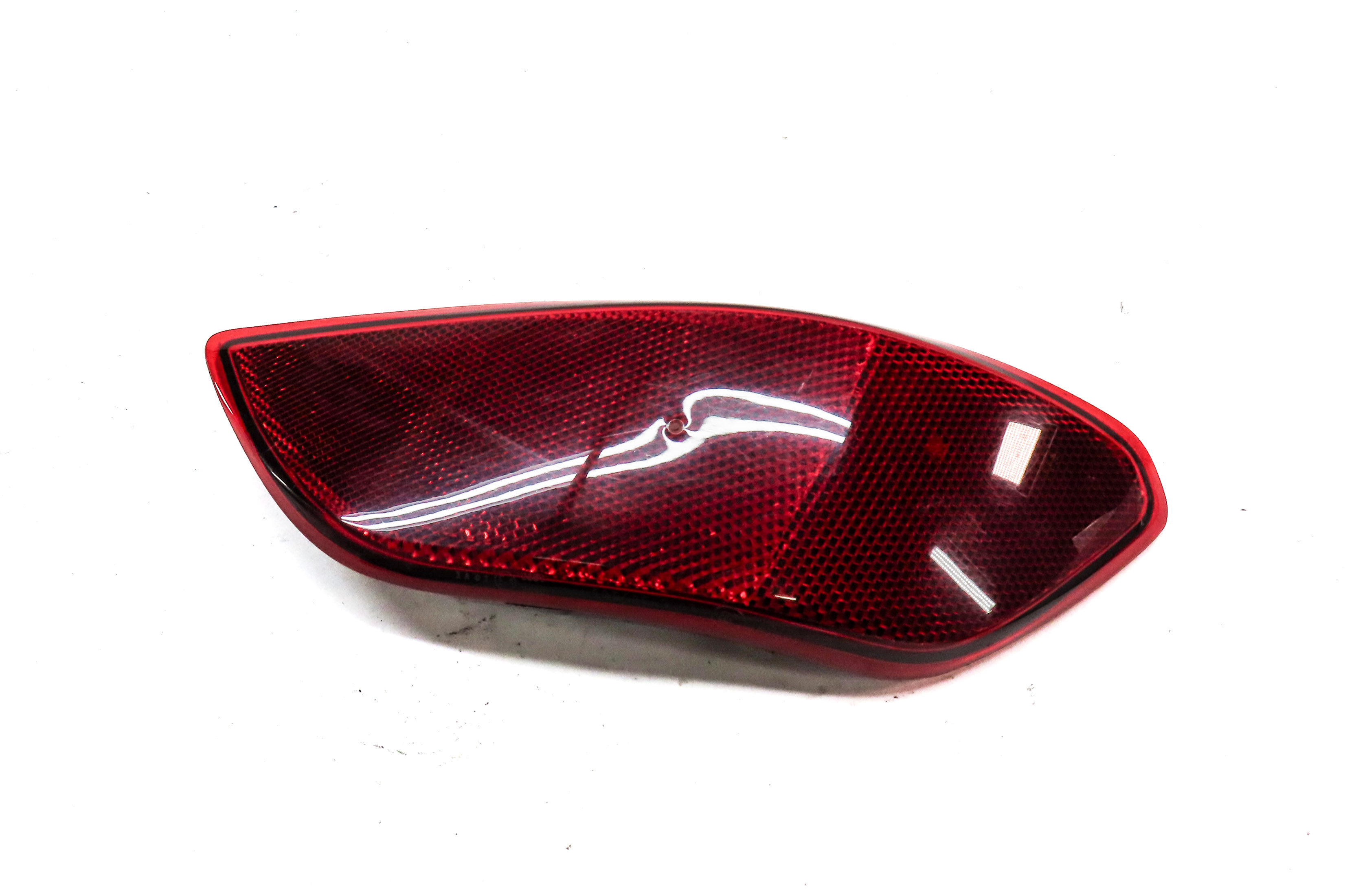 2013 PORSCHE CAYENNE (958) REAR LEFT DRIVER LOWER BUMPER SAFETY REFLECTOR — exact item pictured